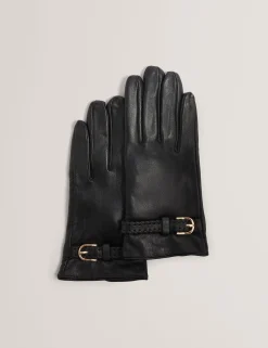 New Lobster Limited Hüte, Handschuhe & Schals|Sämtliches Zubehör<Lederhandschuhe mit Schnallenbündchen