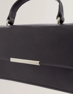 Damen New Lobster Limited Umhängetaschen|Luxusgeschenke Für Damen<Lederhandtasche mit länglichem Henkel und Bar-Detail