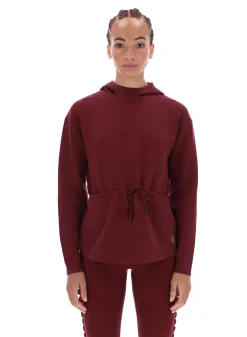 Licensee Batra Group Sportbekleidung<Longline-Sport-Hoodie mit Kordelzug in der Taille