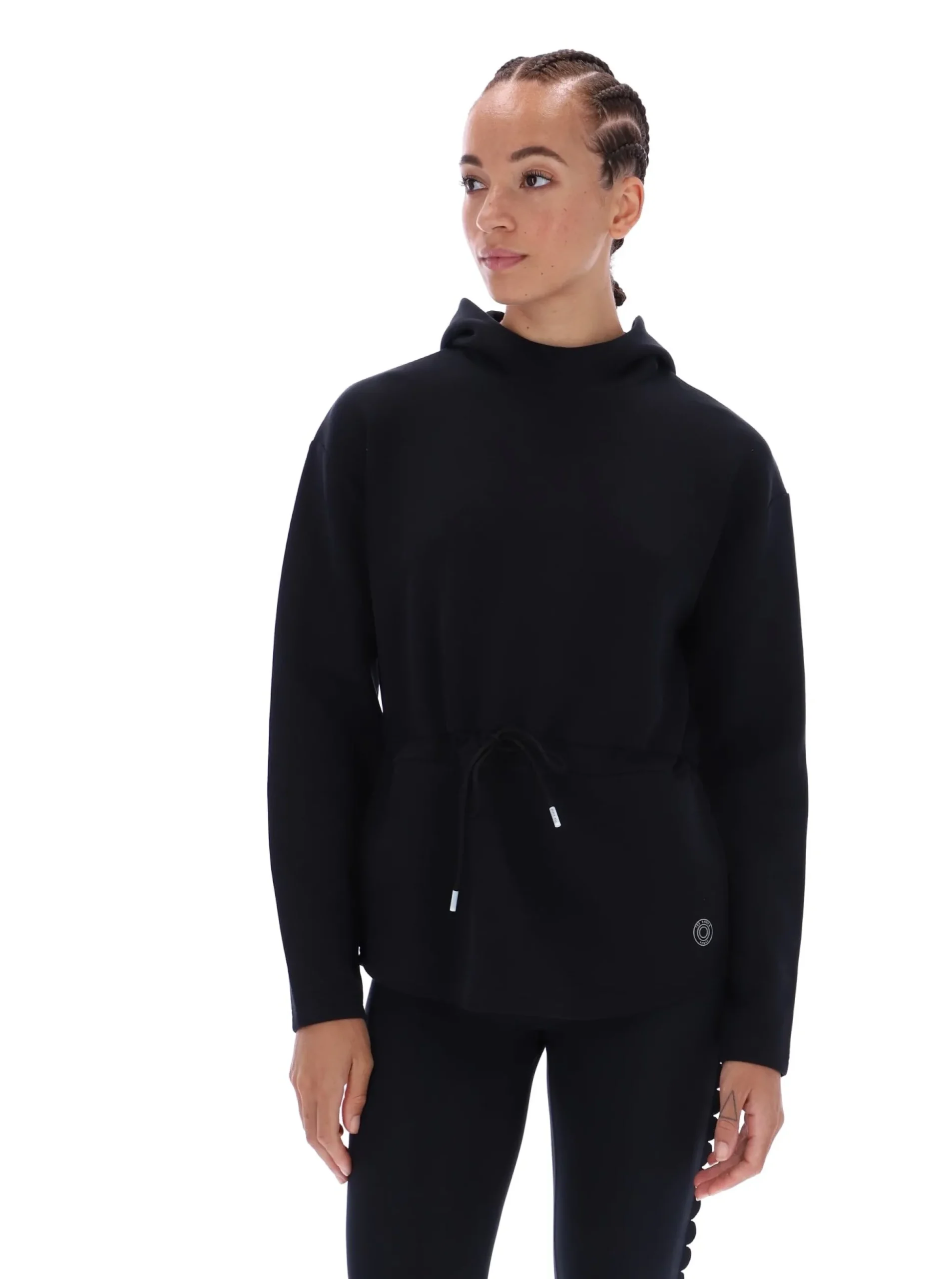 Licensee Batra Group Sportbekleidung<Longline-Sport-Hoodie mit Kordelzug in der Taille