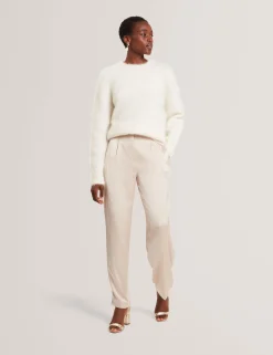 Damen New Lobster Limited Oberteile & Blusen|Luxusgeschenke Für Damen<Lässiger Pullover aus gebürsteter Alpakawolle