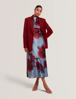 New Lobster Limited Anzüge & Zweiteiler|Mäntel Und Jacken<Lässiger, taillierter Blazer aus Wollmischung
