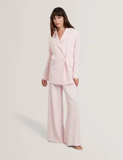 New Lobster Limited Anzüge & Zweiteiler|Festliche Kleidung<Lässiger Wickelblazer aus Webstoff
