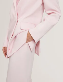 New Lobster Limited Anzüge & Zweiteiler|Festliche Kleidung<Lässiger Wickelblazer aus Webstoff