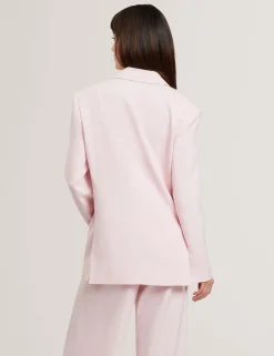 New Lobster Limited Anzüge & Zweiteiler|Festliche Kleidung<Lässiger Wickelblazer aus Webstoff