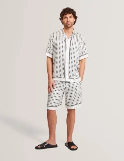 New Lobster Limited Shorts|Der Weihnachtsladen<Lässige Shorts mit Geo-Fliesenmuster zum Hineinschlüpfen