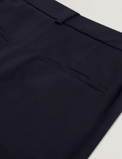 New Lobster Limited Hosen & Shorts|Luftiger Blues Bearbeiten<Maßgeschneiderte Schlaghose aus Twill