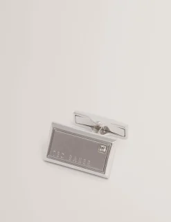 Herren New Lobster Limited Luxusgeschenke Für Herren|Sämtliches Zubehör<Manschettenknöpfe aus gebürstetem Metall mit Kristallverzierungen