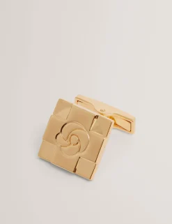 Herren New Lobster Limited Luxusgeschenke Für Herren|Sämtliches Zubehör<Manschettenknöpfe und Krawattennadel-Set mit gravierter Rose