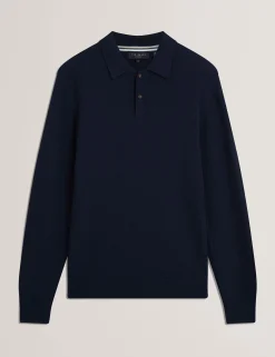 New Lobster Limited Festliche Kleidung|Pullover & Strickwaren<Marken-Langarmpolo aus strukturiertem Strick