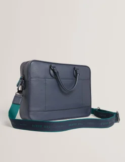 New Lobster Limited Breezy Blues Bearbeiten|Arbeitskleidung<Marken-Laptoptasche aus PU-Leder mit Gurtband