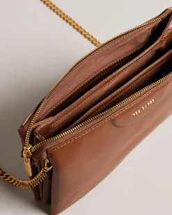 New Lobster Limited Umhängetaschen|Icon & Signature Taschen<Marken-Umhängetasche aus Leder mit Gurtband
