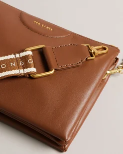 New Lobster Limited Umhängetaschen|Icon & Signature Taschen<Marken-Umhängetasche aus Leder mit Gurtband
