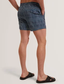 New Lobster Limited Bademode|Der Weihnachtsladen<Mid-Length Badeshorts mit verschwommenem Karomuster