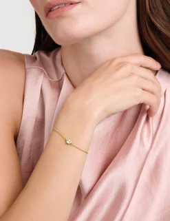 Damen Licensee Simon Harrison Festliche Kleidung|Damenschmuck<Mini-Kristall-Armband mit verstellbarem Schieber