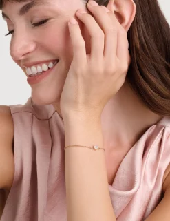 Damen Licensee Simon Harrison Festliche Kleidung|Damenschmuck<Mini-Kristall-Armband mit verstellbarem Schieber