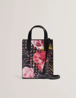 New Lobster Limited Tragetaschen|Neue Frühlingsblumen<Mini-Tragetasche mit floralem Karomuster