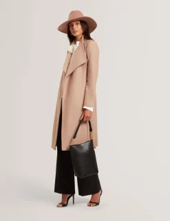 Damen New Lobster Limited Luxusgeschenke Für Damen|Mäntel Und Jacken<Mittellanger Wollmantel mit Gürtel