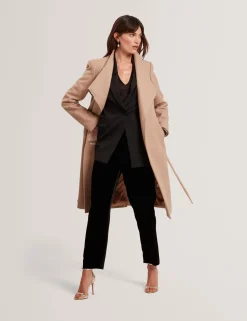 Damen New Lobster Limited Luxusgeschenke Für Damen|Mäntel Und Jacken<Mittellanger Wollmantel mit Gürtel