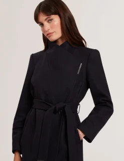 Damen New Lobster Limited Luxusgeschenke Für Damen|Mäntel Und Jacken<Mittellanger Wollmantel mit Gürtel
