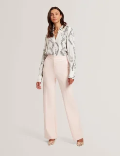 New Lobster Limited Oberteile & Blusen|Neue Frühlingsblumen<Nottingham Lace Print Longline Shirt