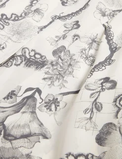 New Lobster Limited Kleider|Neue Frühlingsblumen<Nottingham Midi-Hemdkleid mit Spitzenprint