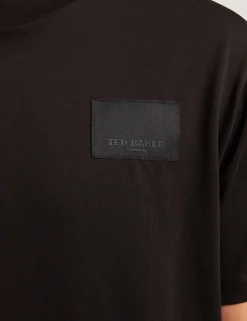 New Lobster Limited Oberteile & T-Shirts<Oversized-T-Shirt aus Baumwolle mit Logo-Patch