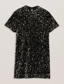 New Lobster Limited Kleider<Paillettenbesetztes Samtkleid