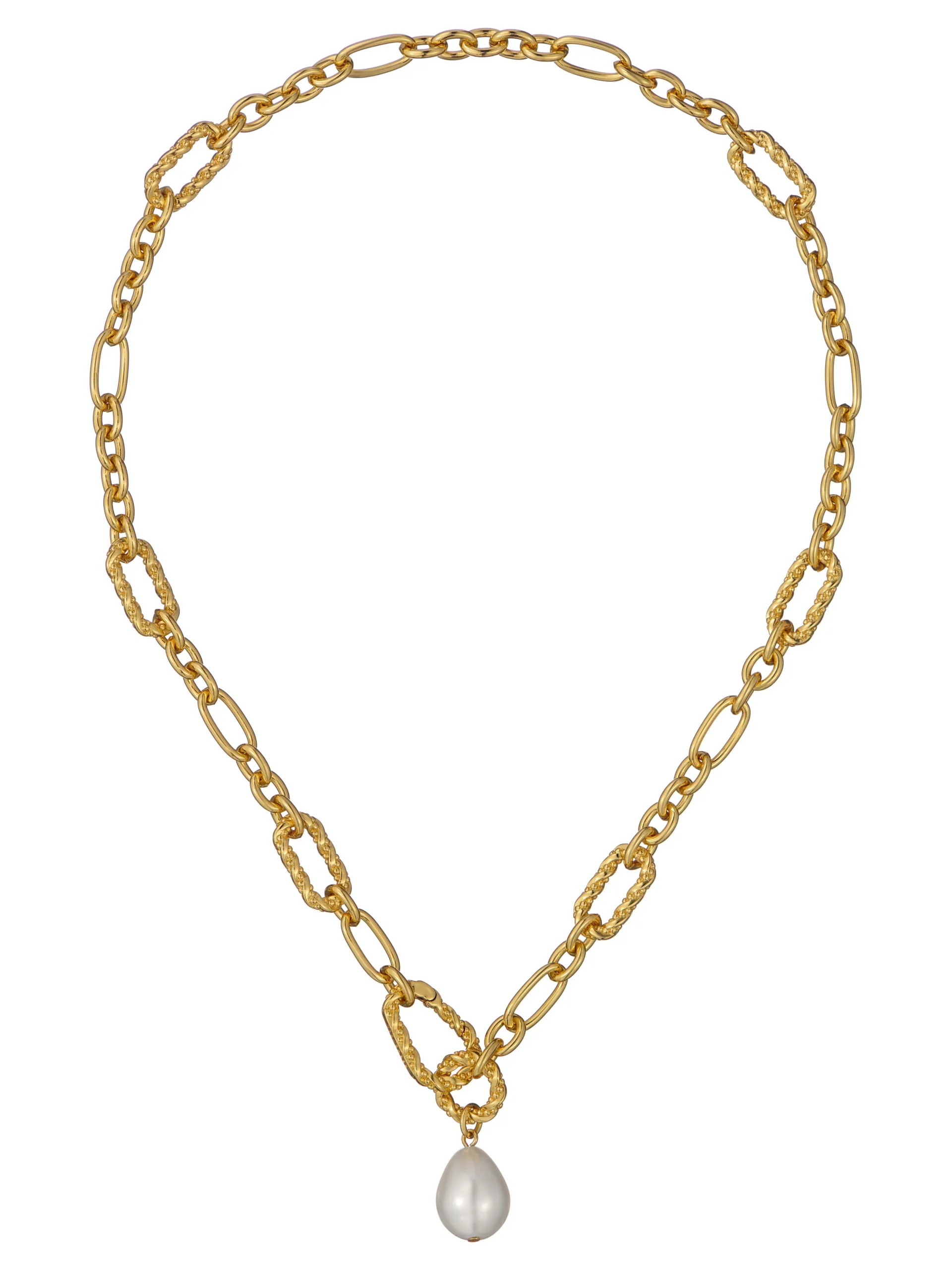 Damen Licensee Simon Harrison Golden Hour|Sämtliches Zubehör<Perlenanhänger mit gedrehter Kette