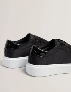 New Lobster Limited Trainer|Die Satin-Kollektion<Plateau-Sneaker mit Satinband und Spitze