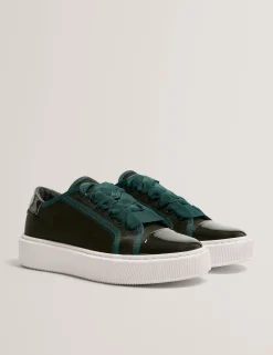New Lobster Limited Trainer|Die Satin-Kollektion<Plateau-Sneaker mit Satinband und Spitze