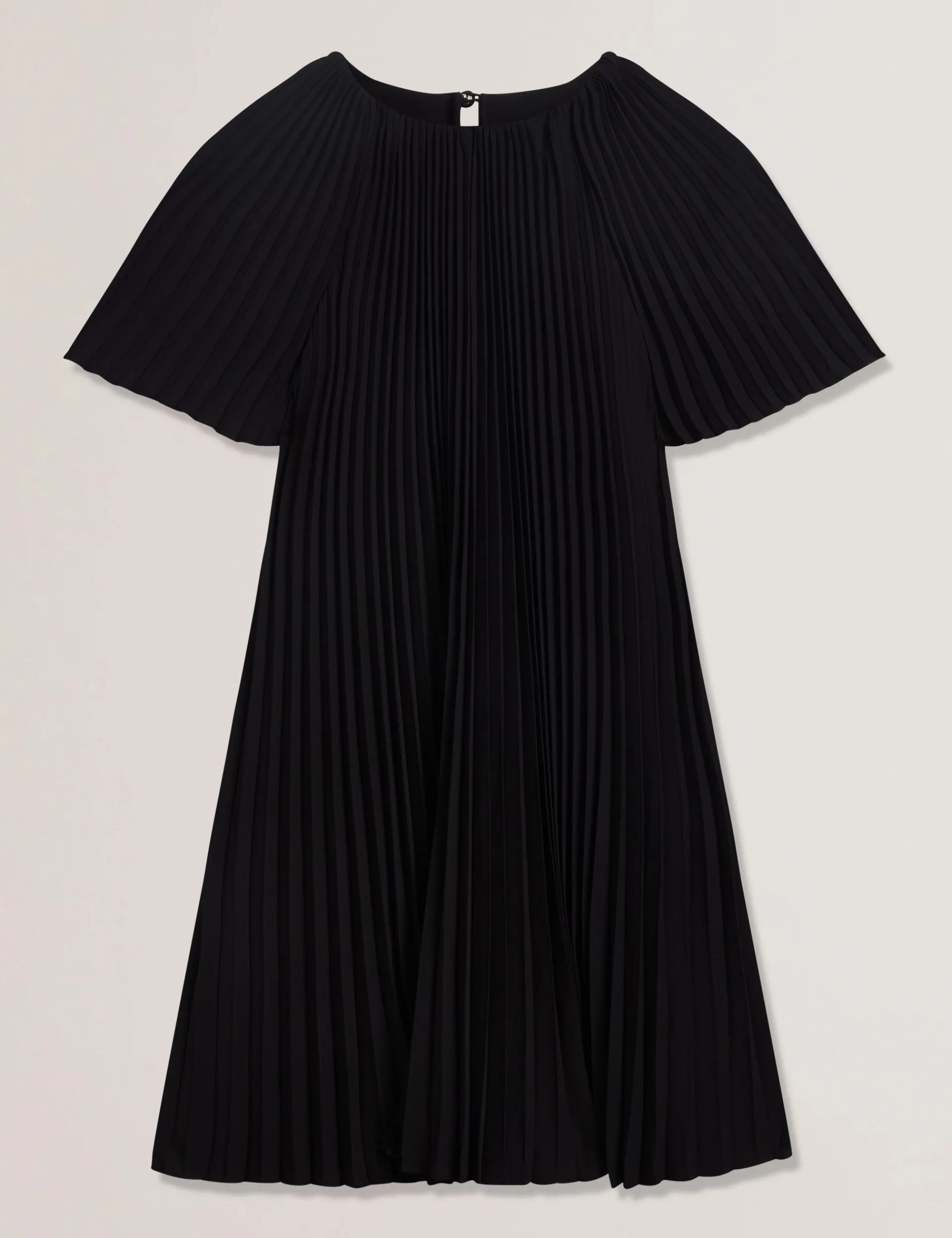 New Lobster Limited Kleider<Plissiertes A-Linien-Minikleid mit kurzen Ärmeln
