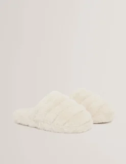 Damen New Lobster Limited Hausschuhe Für Damen|Hausschuhe<Plüschige Pantoletten aus Kunstfell