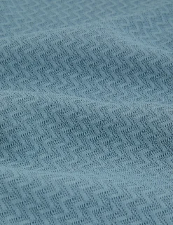 New Lobster Limited Der Weihnachtsladen|Pullover & Strickwaren<Polohemd mit Zickzack-Strickmuster und offenem Halsausschnitt