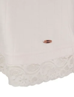 Licensee Pie 2 Brands Nachtwäsche & Dessous|Nachtwäsche & Dessous<Pyjama-Set aus Jersey mit weitem Bein und Spitzenbesatz