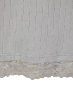 Licensee Pie 2 Brands Nachtwäsche & Dessous|Nachtwäsche & Dessous<Pyjama-Set aus Jersey mit weitem Bein und Spitzenbesatz