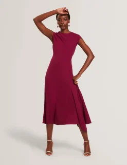 New Lobster Limited Kleider<Ärmelloses, asymmetrisches Midikleid mit schrägem Schnitt
