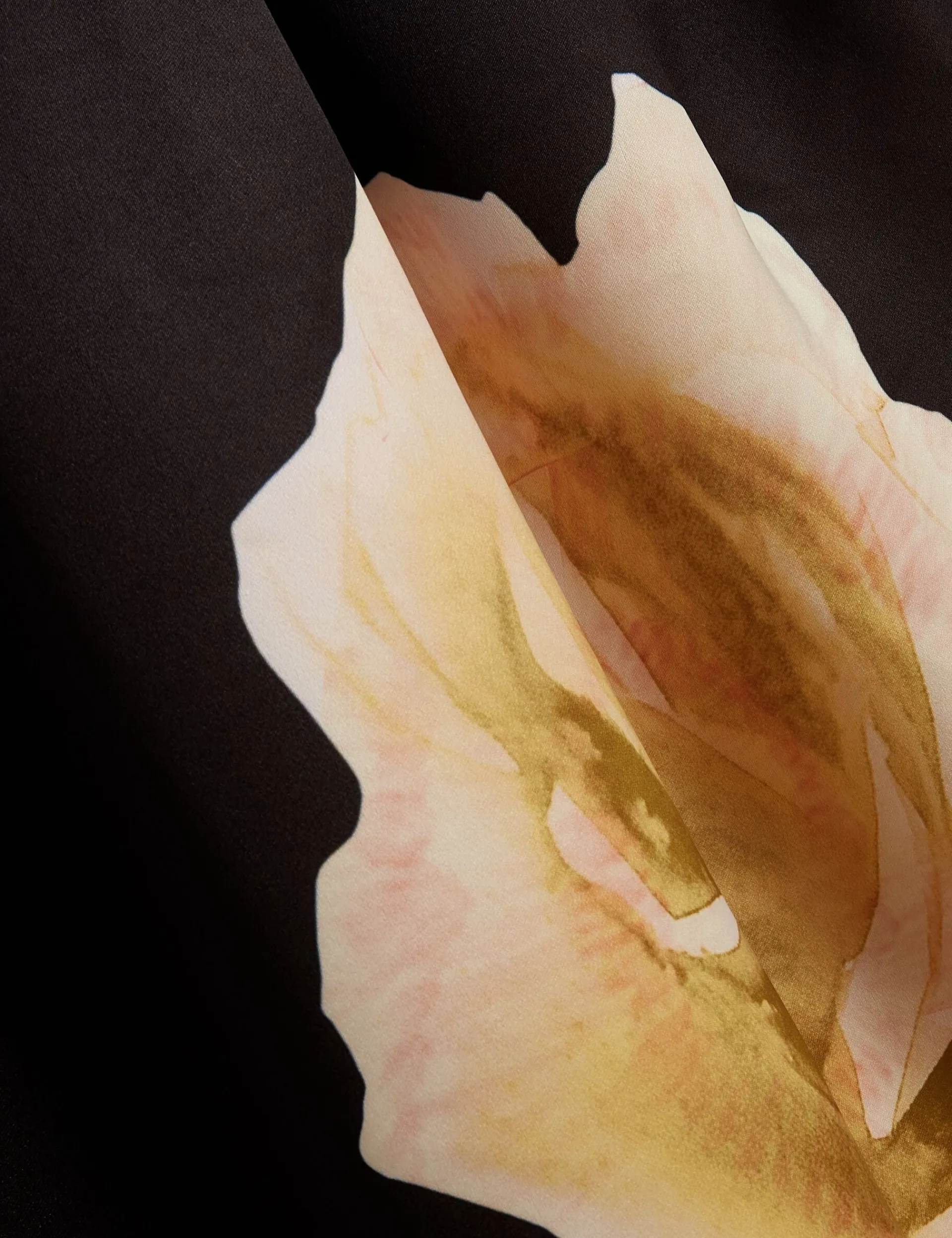 New Lobster Limited Golden Hour|Die Satin-Kollektion<Ärmelloses Midi-Kleid mit Rosenmuster