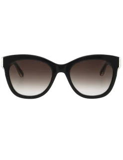 Damen Licensee Mondottica Sämtliches Zubehör|Sonnenbrille<Runde Sonnenbrille mit klobigem Rahmen