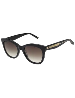 Damen Licensee Mondottica Sämtliches Zubehör|Sonnenbrille<Runde Sonnenbrille mit klobigem Rahmen