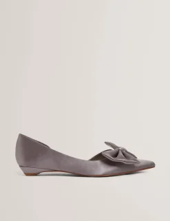 Damen New Lobster Limited Luxusgeschenke Für Damen|Die Hochzeitsredaktion<Satin-Pumps mit Schleifenverzierung und spitzer Zehenpartie