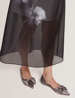 Damen New Lobster Limited Luxusgeschenke Für Damen|Die Hochzeitsredaktion<Satin-Pumps mit Schleifenverzierung und spitzer Zehenpartie