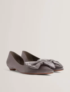 Damen New Lobster Limited Luxusgeschenke Für Damen|Die Hochzeitsredaktion<Satin-Pumps mit Schleifenverzierung und spitzer Zehenpartie
