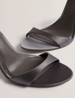 Damen New Lobster Limited Luxusgeschenke Für Damen|Die Hochzeitsredaktion<Satin-Stiletto-Sandalen mit Schleifenabsatz