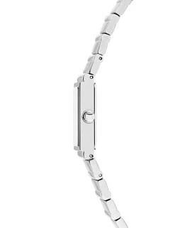 Damen Licensee Timex Luxusgeschenke Für Damen|Sämtliches Zubehör<Schlanke Armbanduhr aus silbernem Edelstahl