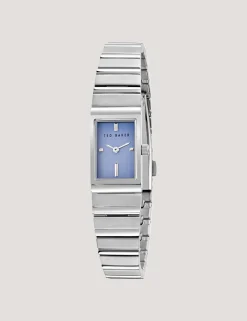 Damen Licensee Timex Luxusgeschenke Für Damen|Sämtliches Zubehör<Schlanke Armbanduhr aus silbernem Edelstahl