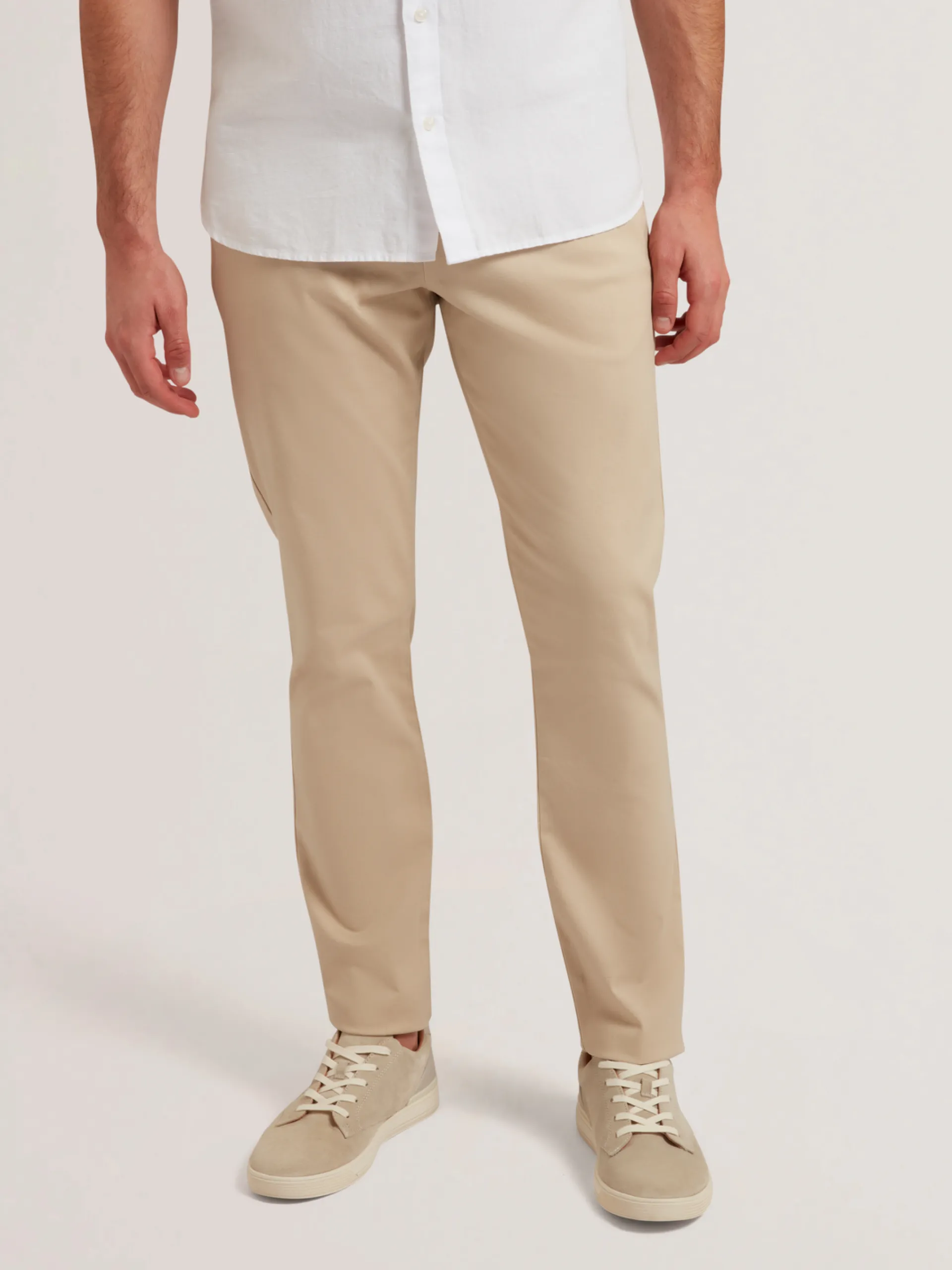 New Lobster Limited Hosen & Chinos|Festliche Kleidung<Schmal geschnittene Chinos aus Baumwollmischgewebe