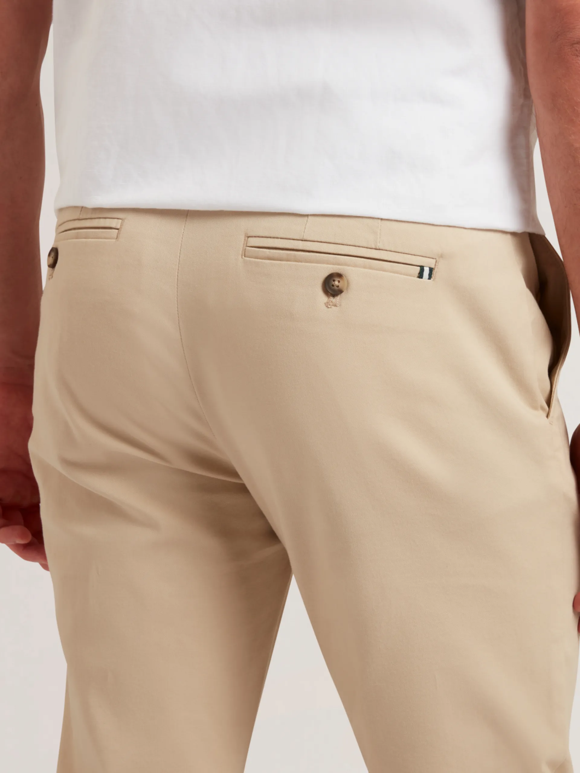 New Lobster Limited Hosen & Chinos|Festliche Kleidung<Schmal geschnittene Chinos aus Baumwollmischgewebe