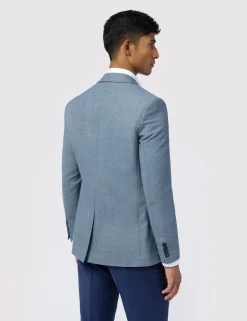 Licensee Baird Group Breezy Blues Bearbeiten|Arbeitskleidung<Schmal geschnittener Blazer aus Hopsack-Wolle