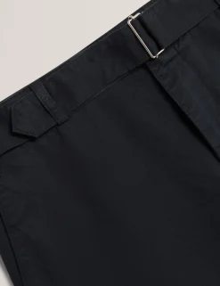 New Lobster Limited Breezy Blues Bearbeiten|Hosen & Chinos<Schmal zulaufende Baumwollhose mit Gürtel